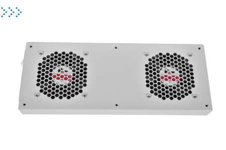 Модуль вентиляторный, 36V-48V, 2 вентилятора с терморегулятором, колодка