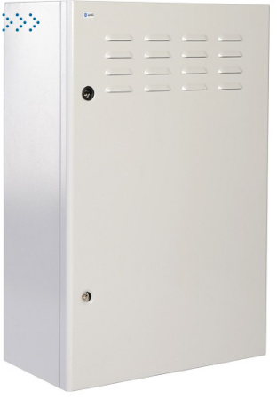 Шкаф уличный всепогодный настенный 9U (600х500), передняя дверь вентилируемая