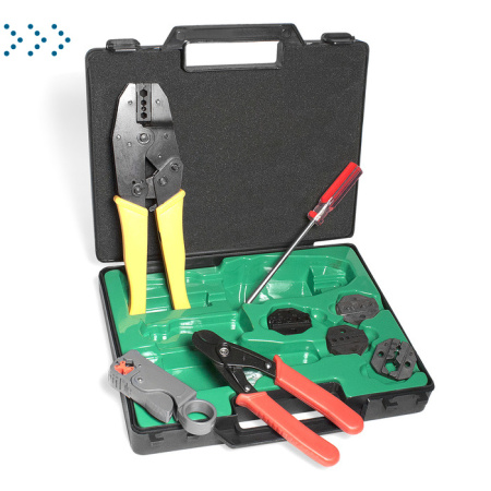 Набор инструментов для работы с коаксиальным кабелем