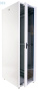 Шкаф телекоммуникационный напольный ЭКОНОМ 48U (600 × 1000) дверь стекло, дверь металл