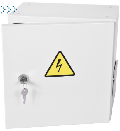 Шкаф ЭКОНОМ уличный всепогодный настенный укомплектованный (В300 × Ш300 × Г210), комплектация T2-IP65