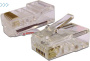 Коннектор RJ45 UTP 8P8C, универсальный, cat.5e.