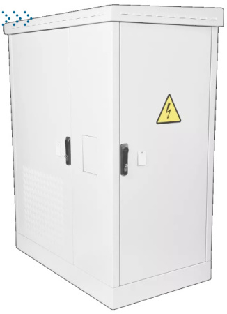 Шкаф всепогодный напольный укомплектованный 30U (Ш700 × Г900) с эл. отсеком, комплектация Т1-IP54