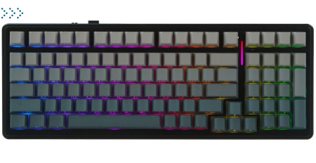 Клавиатуры AULA F99 Gradient Grey side-engraved Reaper Switches Russia