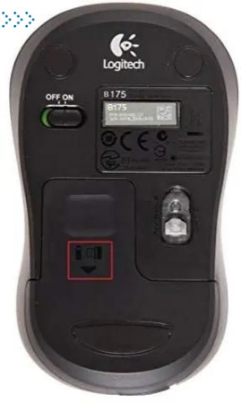 Мышь Logitech B175 (черный)