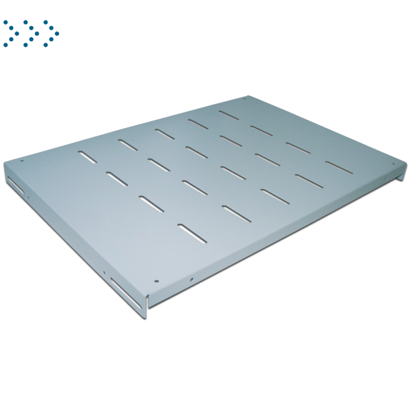 Полка для двухрамных стоек глубиной 1000 мм, 4 точки, нагрузка - 80 кг, серая Полка для двухрамных стоек глубиной 1000 мм, 4 точки, нагрузка - 80 кг, серая