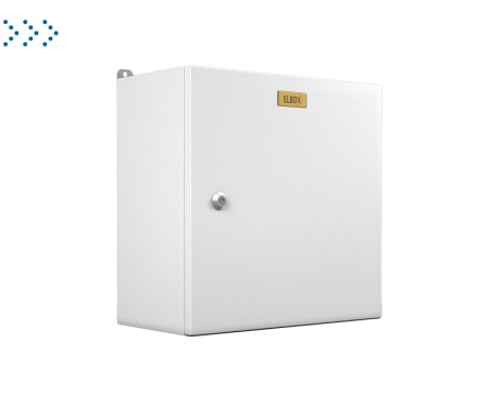 Электротехнический распределительный шкаф IP66 навесной (В300*Ш200*Г150) Elbox metal wall c одной дверью