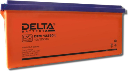 Аккумуляторная батарея DTM 12250 L Delta