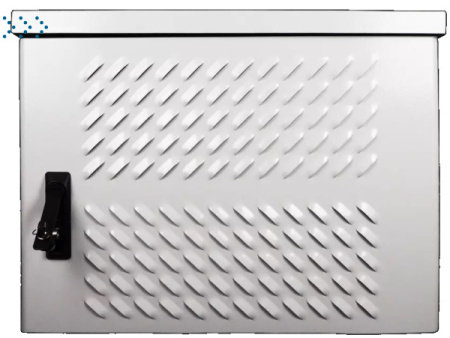 Шкаф уличный всепогодный настенный укомпл. 6U (Ш600 × Г300), нерж. сталь, комплектация Т1-IP54