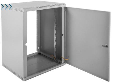 Шкаф телекоммуникационный настенный разборный 18U (600х520) дверь металл