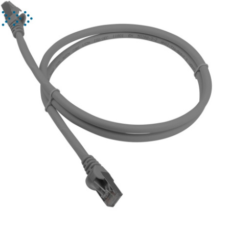 Патч-корд LANMASTER LSZH SFTP кат.6A, 0.5 м, серый Патч-корд LANMASTER LSZH SFTP кат.6A, 0.5 м, серый