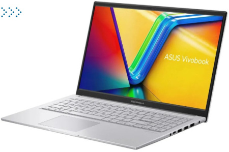 ASUS Vivobook 15/ X1504ZA-BQ1478/ i3-1215U/ 15.6 FHD IPS AG/ UMA/ 8GB/ 256GB/ DOS/ noODD/ Cool Silver ноутбук ASUS Vivobook 15/ X1504ZA-BQ1478/ i3-1215U/ 15.6 FHD IPS AG/ UMA/ 8GB/ 256GB/ DOS/ noODD/ Cool Silver ноутбук