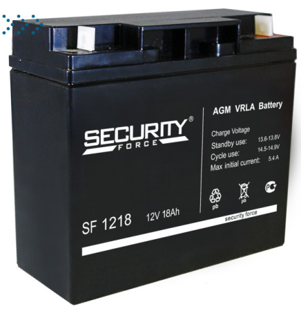 Аккумуляторная батарея SF 1218 Security Force