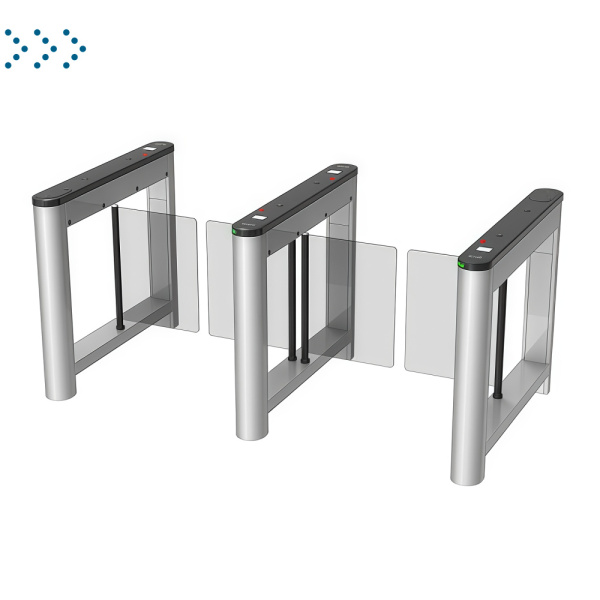 Cкоростной турникет с распашными створками, центральный модуль