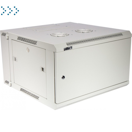 Шкаф настенный серии Pro, 3-секционный, 27U 600x600, металлическая дверь