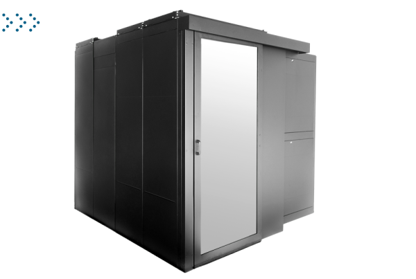 Панель торцевая 100 мм однорядного прохода 1200 - 1500 мм для ЦОД-СП металл