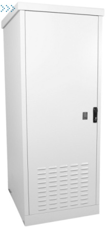 Шкаф уличный всепогодный напольный укомплектованный 18U (Ш700 × Г600), комплектация Т1-IP54