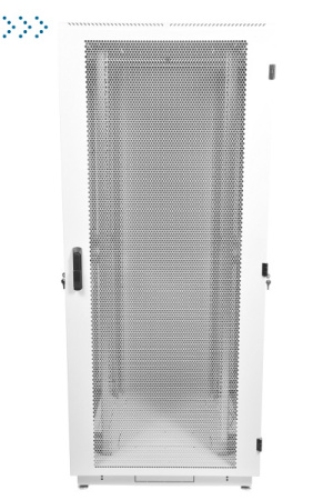 Шкаф телекоммуникационный напольный 42U (600x600) дверь перфорированная 2 шт.