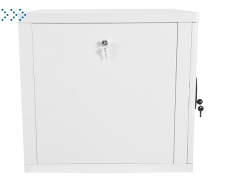 Шкаф телекоммуникационный настенный разборный 9U (600х660), съемные стенки, дверь металл