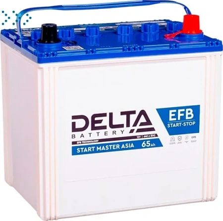 DELTA START MASTER EFB 65 Ah Asia (с бортом) L