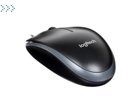 Мышь Logitech B100 Optical USB Mouse (910-006605)