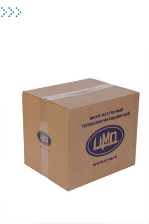 Шкаф телекоммуникационный настенный 9U (600х650) дверь металл