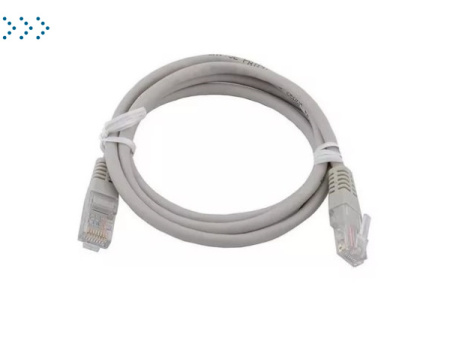 Патч-корд TWT FTP кат.5e, с заливными колпачками, 3.0 м, серый