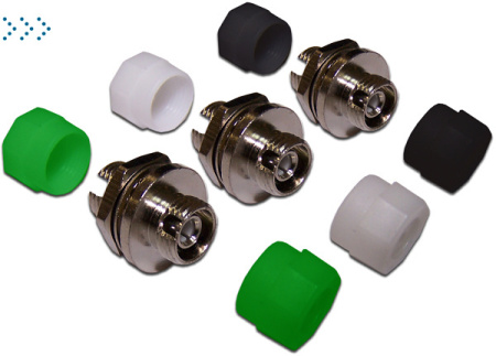 Адаптер оптический LANMASTER FC, SM, металл, симплексный