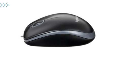 Мышь Logitech B100 Optical USB Mouse (910-006605)