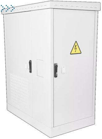 Шкаф всепогодный напольный укомплектованный 36U (Ш700 × Г900) с эл. отсеком, комплектация Т1-IP54