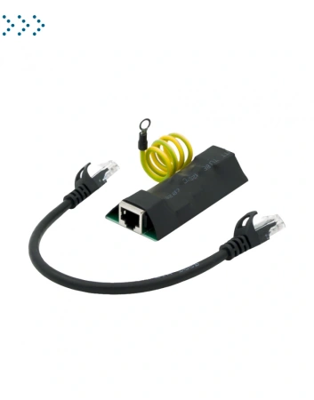 Бескорпусное устройство грозозащиты линий Ethernet + PoE на 1 канал (УЗИП) Бескорпусное устройство грозозащиты линий Ethernet + PoE на 1 канал (УЗИП)