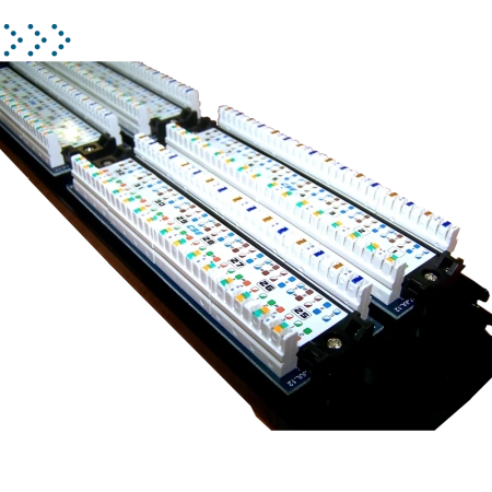 Патч-панель TWT 48 портов, UTP, кат.5E, 2U