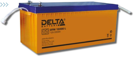 Аккумуляторная батарея DTM 12200 L Delta