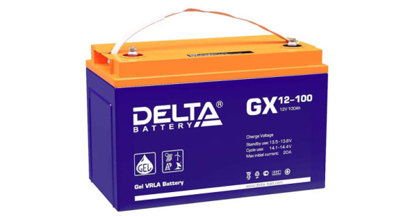 Аккумуляторная батарея GX 12-100 Delta Аккумуляторная батарея GX 12-100 Delta