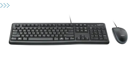 Набор (Клавиатура+мышь)  Logitech Desktop MK120