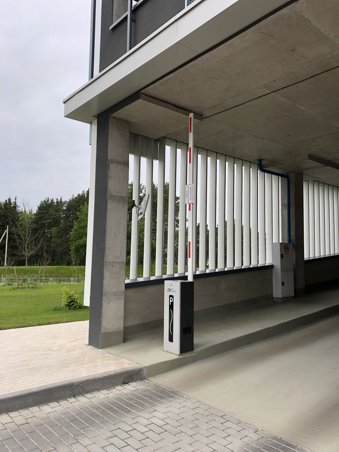 СКУД ZKTeco для парковки в Новой Боровой