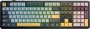 Клавиатуры AULA F108 Gray-Orange-Deep Gray