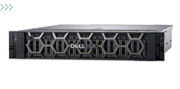 Сервер Dell PowerEdge в комплектации: R550 (8 x 3.5″ HDD/SSD) 2U /  H745 4Gb  / iDRAC 9 Enterprise / 2x1Gb  / LCD Bezel / 2x800W / Sliding Rails