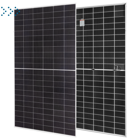 Фотоэлектрический модуль DELTA PV TOP 700-66-2 двусторонний, Half Cut с двойным остеклением, TOPCon N-Type M12