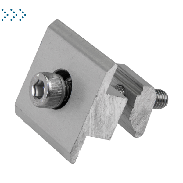 Зажим серединный универсальный для монтажа ФЭМ 30-40 мм