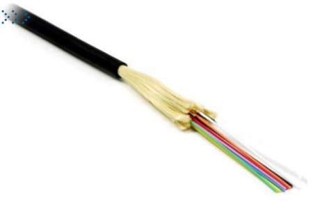 ВО кабель универсальный, Distribution, нг(А)-HF, 8 волокон, OM3, черный