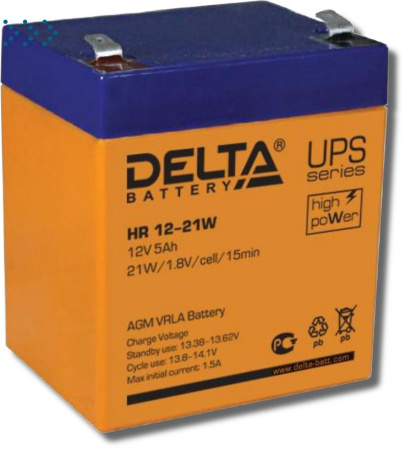 Аккумуляторная батарея HR 12-21 W Delta