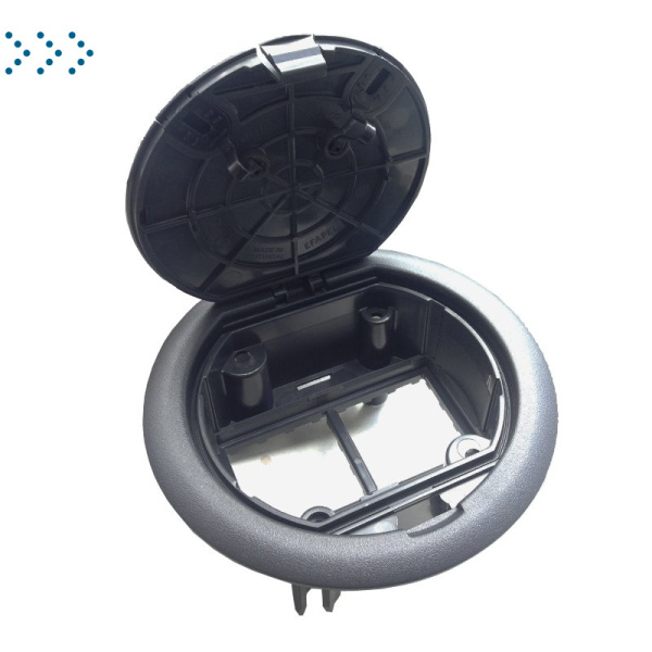 Люк - 4 модуля (2 розетки 45х45мм), антрацит (83002 CAT) Люк - 4 модуля (2 розетки 45х45мм), антрацит (83002 CAT)