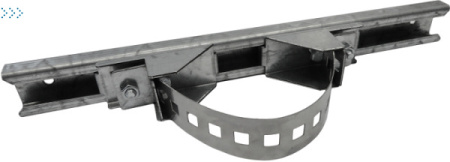 Комплект крепления на столб для шкафов серии ШТВ-НЭ шириной 400 мм