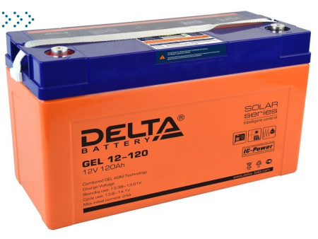 Аккумуляторная батарея GEL 12-120 Delta