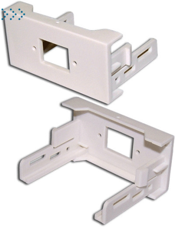 Вставка Mosaic 22.5x45 под симплексный адаптер SC, белая