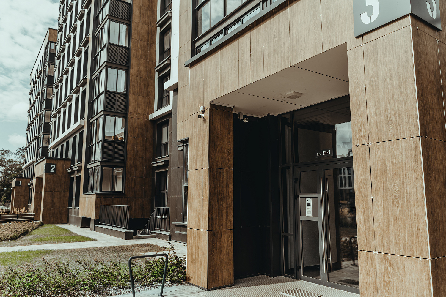 СКУД ZKTeco и видеонаблюдение BAS-IP для ЖК "Левада"