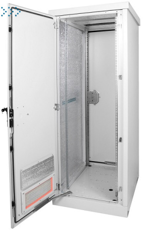 Шкаф уличный всепогодный напольный 30U (Ш700хГ600), две двери