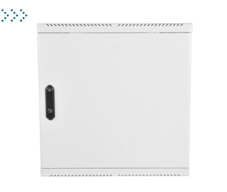 Шкаф телекоммуникационный настенный разборный 9U (600х660), съемные стенки, дверь металл