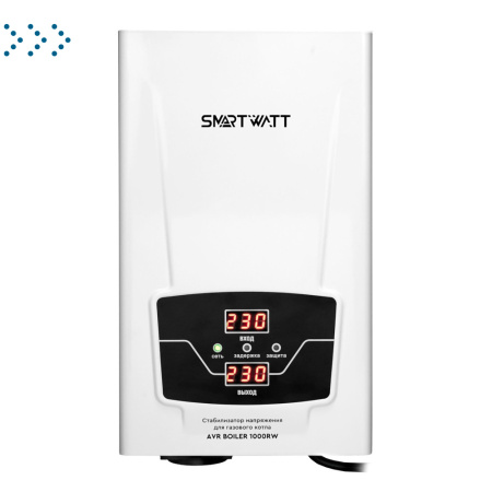 Стабилизатор напряжения для газового котла SMARTWATT AVR BOILER 1000RW Стабилизатор напряжения для газового котла SMARTWATT AVR BOILER 1000RW